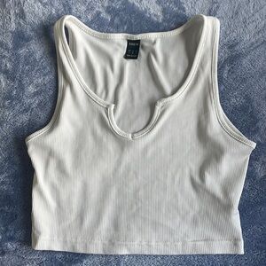 White shein tank top